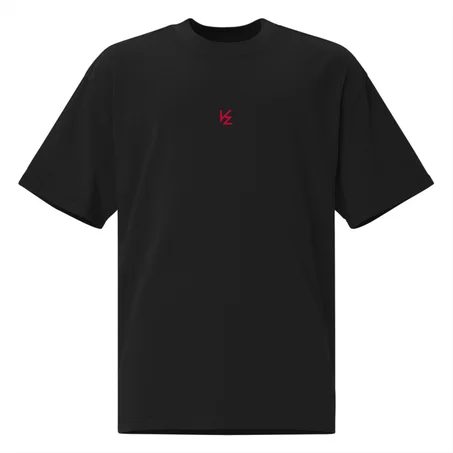 Black oversize karlonzo T-shirt