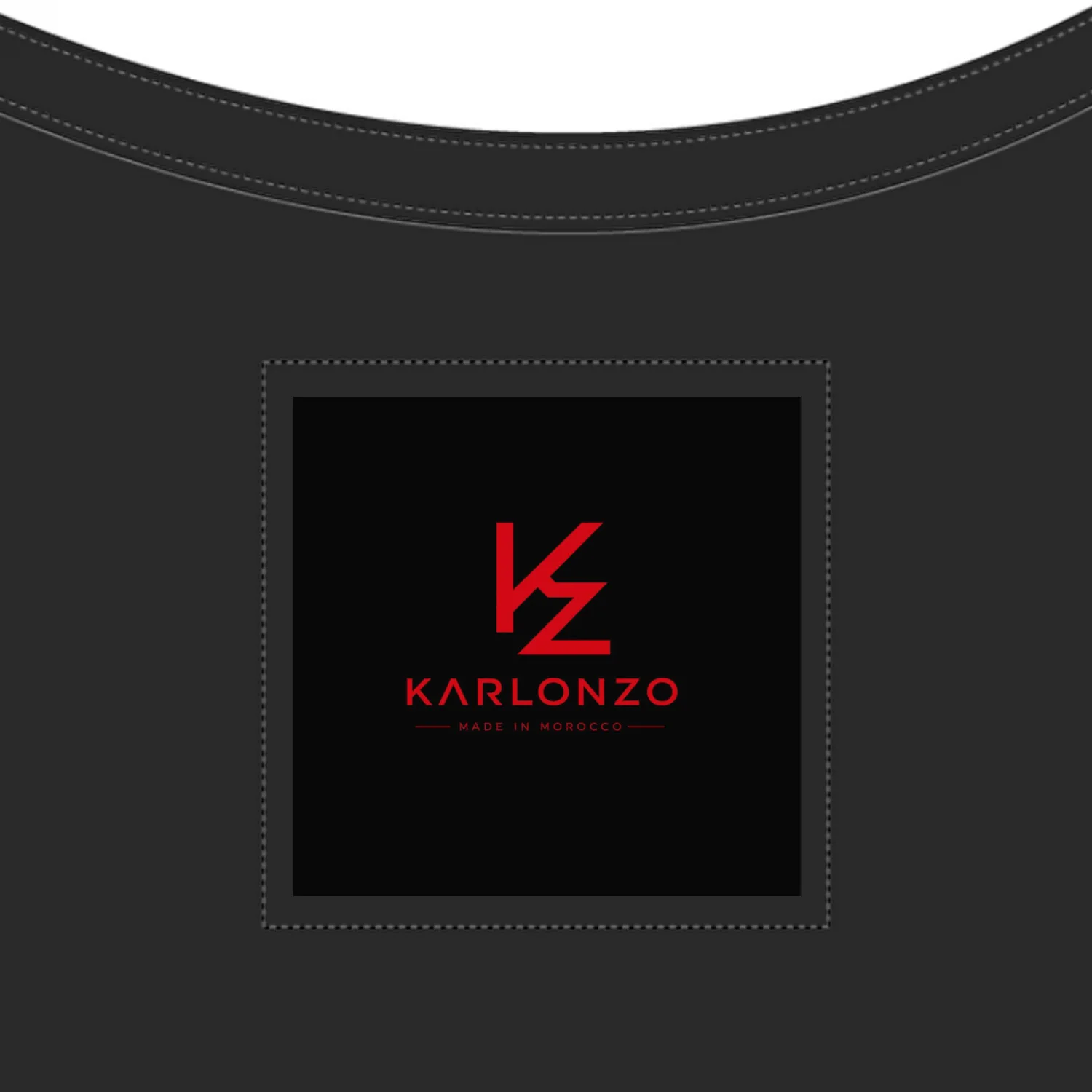 KARLONZO black T-shirt