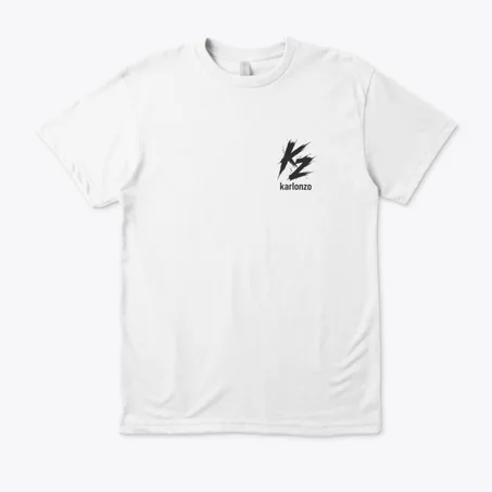 KARLONZO unique white T-shirt