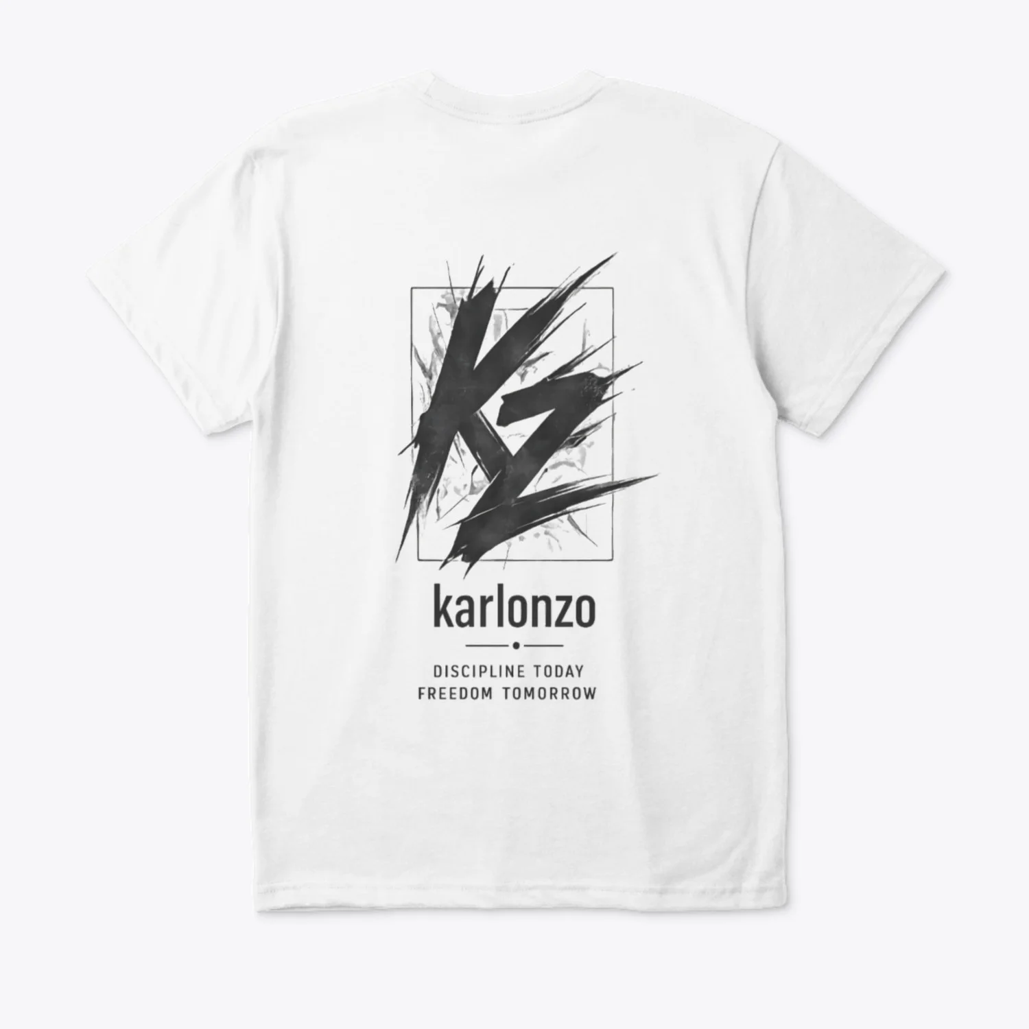 KARLONZO unique white T-shirt