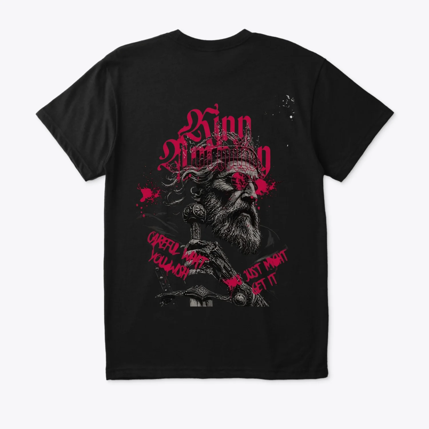 karlonzo unisex t-shirt red logo