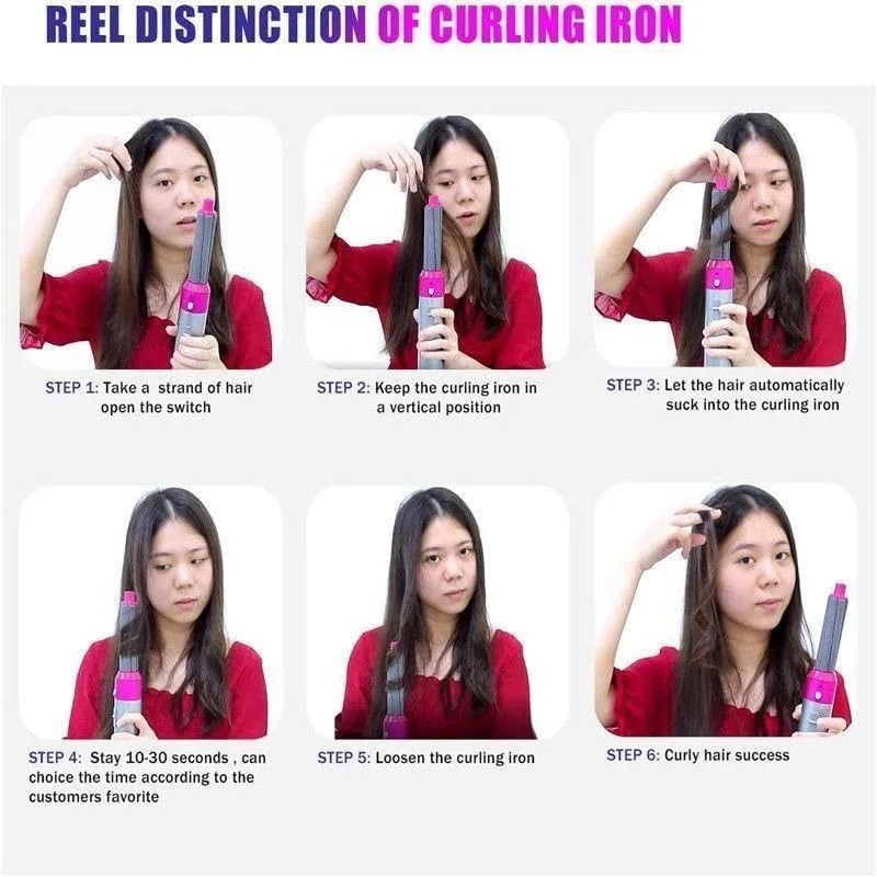 5-in-1 Professional Hair Styler Pro | أداة تصفيف الشعر المتكاملة 5 في 1