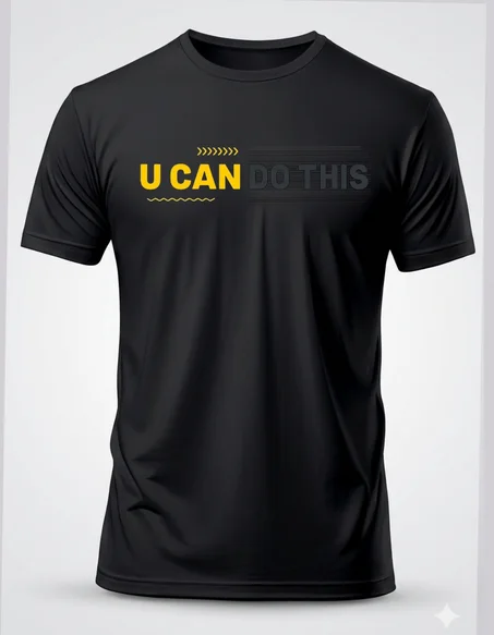 T shirt U CAN DO THIS ❤️‍🔥👕