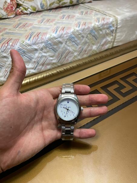 ROLEX WHO CARES I M ALREADY LATE