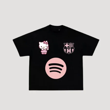 T-shirt oversize KITTY x BARCA