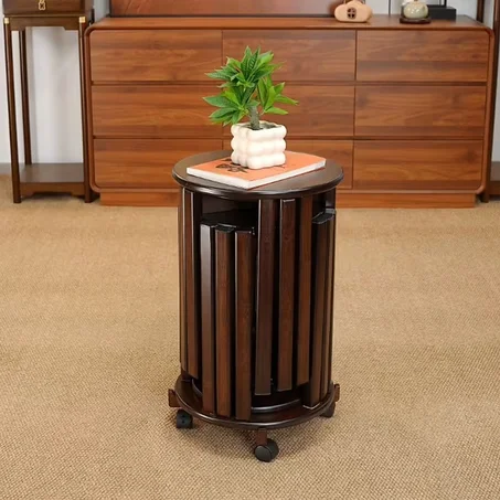 طاولة خشبية قابلة للطي 4 في 1 مع 4 كراسي مدمجة