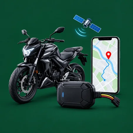 تتبع GPS للدراجات النارية