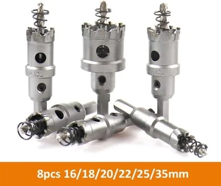 Precision Hole Saw Set
