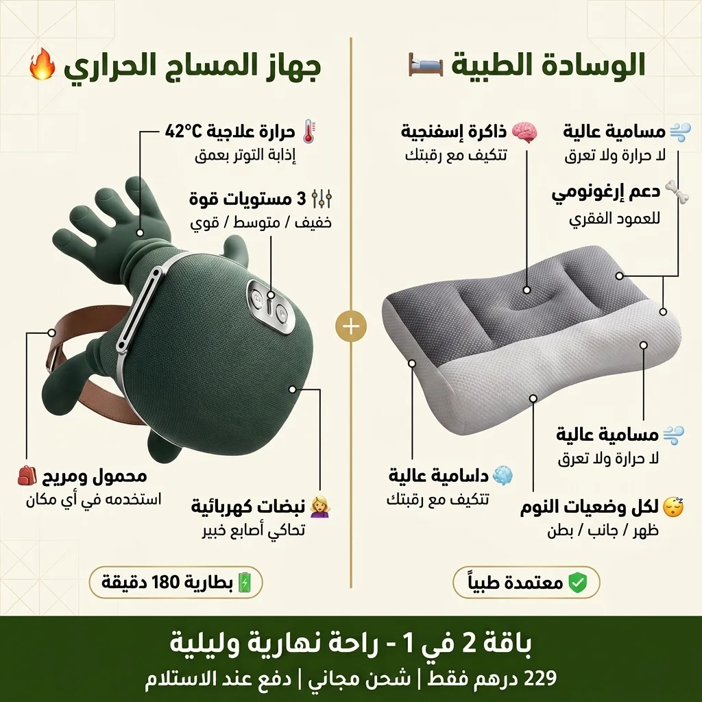 باقة العناية بالرقبة