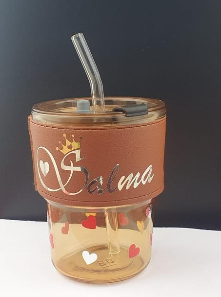 Tasse en Verre Couleur Miel