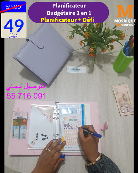 Planificateur Budgétaire 2 en 1