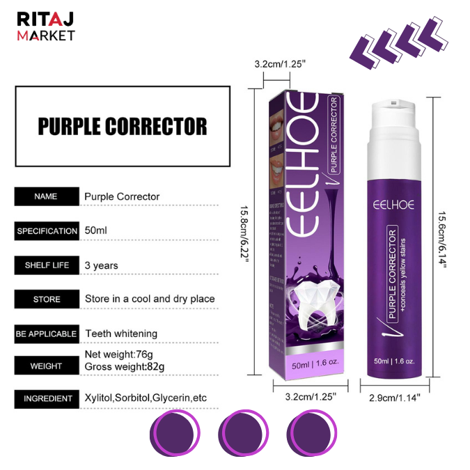 Purple Whitening Toothpaste