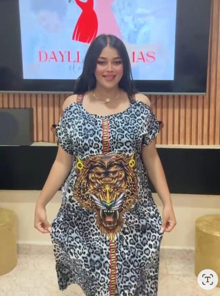 ✨فساتين بطبعات رموز القوة🦅🦁عرض حصري💰جوج بـ غير 299درهم