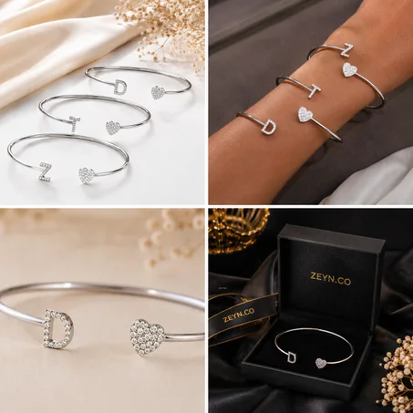 Bracelet Jonc Personnalisé Initiales