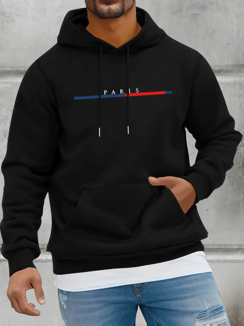 Sweat à capuche décontracté pour homme