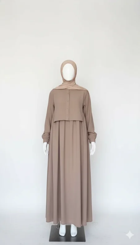 فستان "توليب" (Tulip) المحتشم والراقي بقطعتين