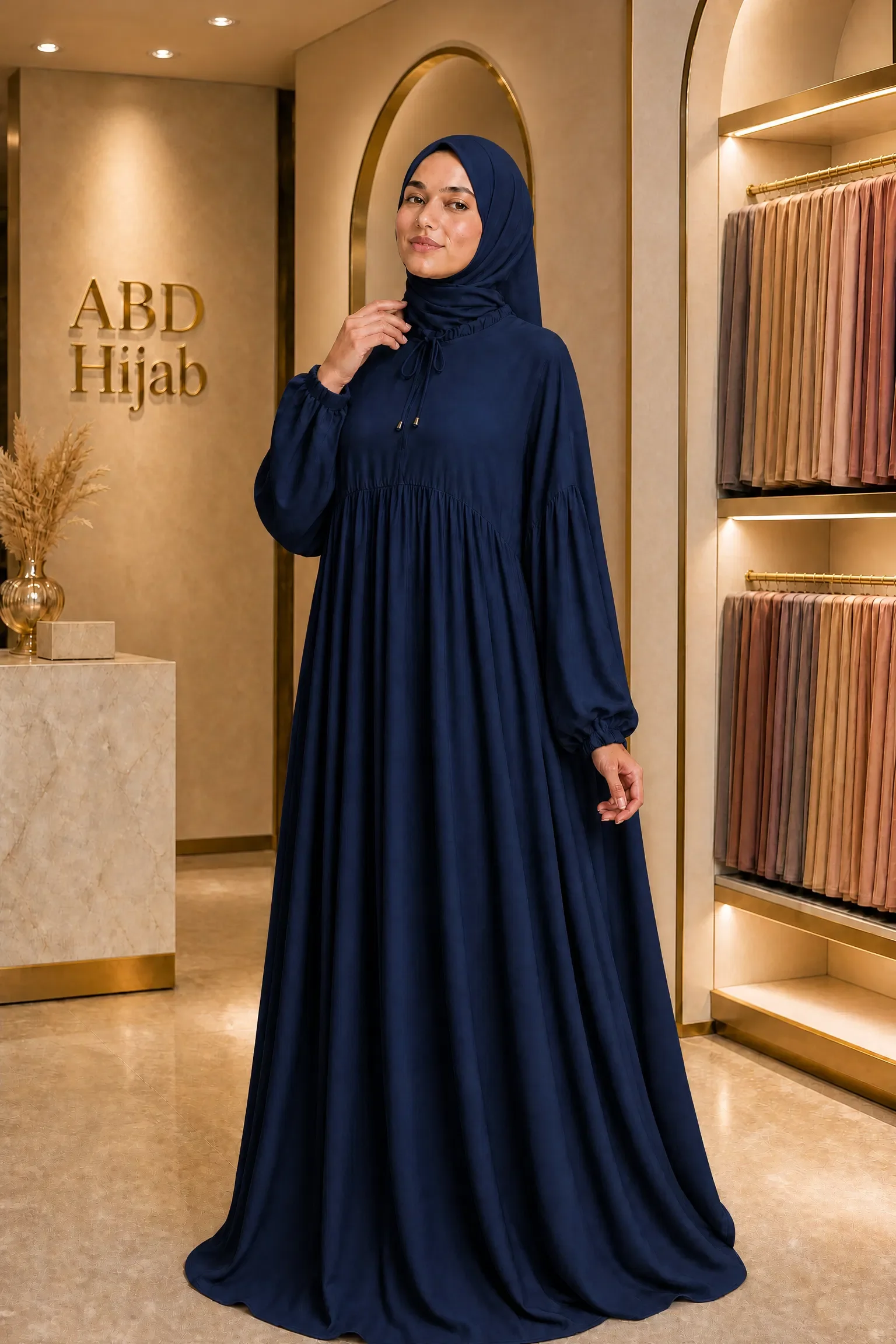 حجاب أروى 🤍 أناقة ساترة بقَصّة فضفاضة متوفر بالعديد من الألوان مقاس ستوندار مناسب لجميع المقاسات
