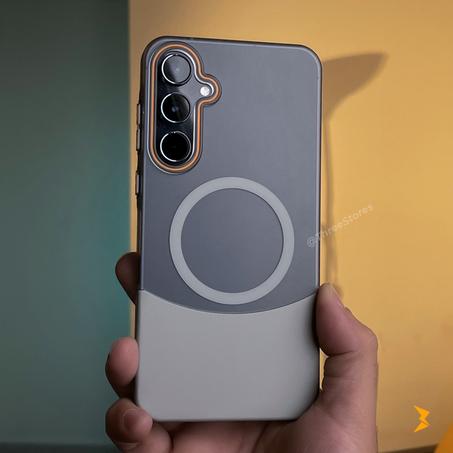 Two-color Frosted Magnetic Case For A55