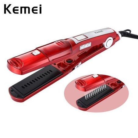 Kemei Lisseur électrique - KM - 3011 - En céramique de pulvérisation de vapeur de cheveux
