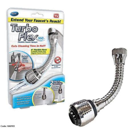وصلة حنفية Turbo Flex 360
