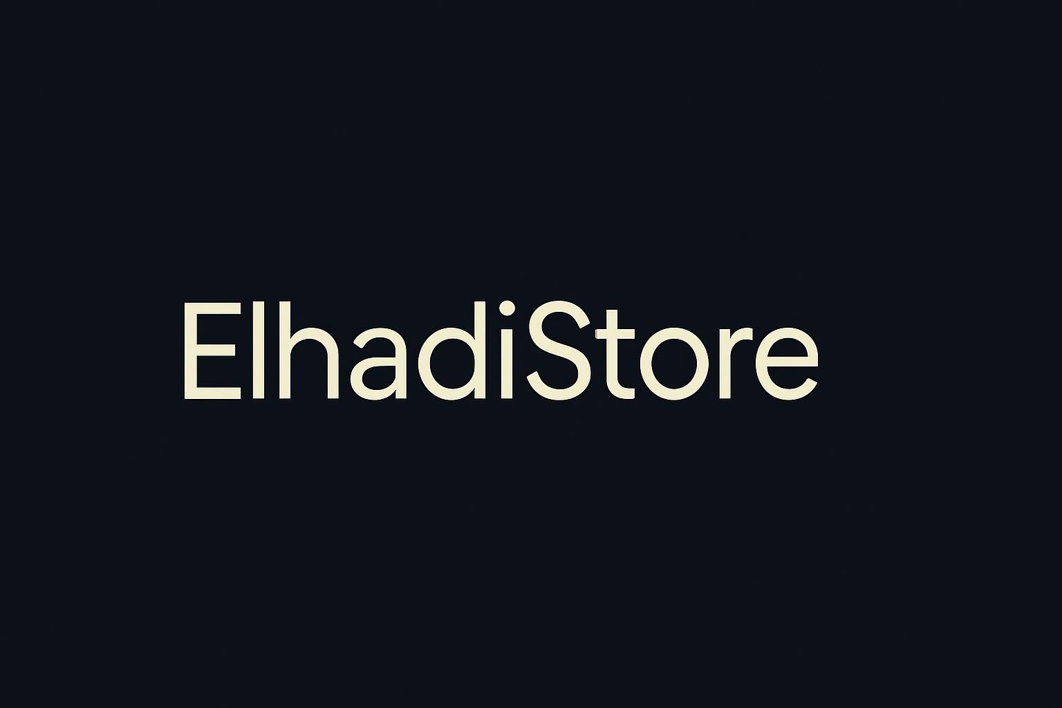 ElhaddiStore