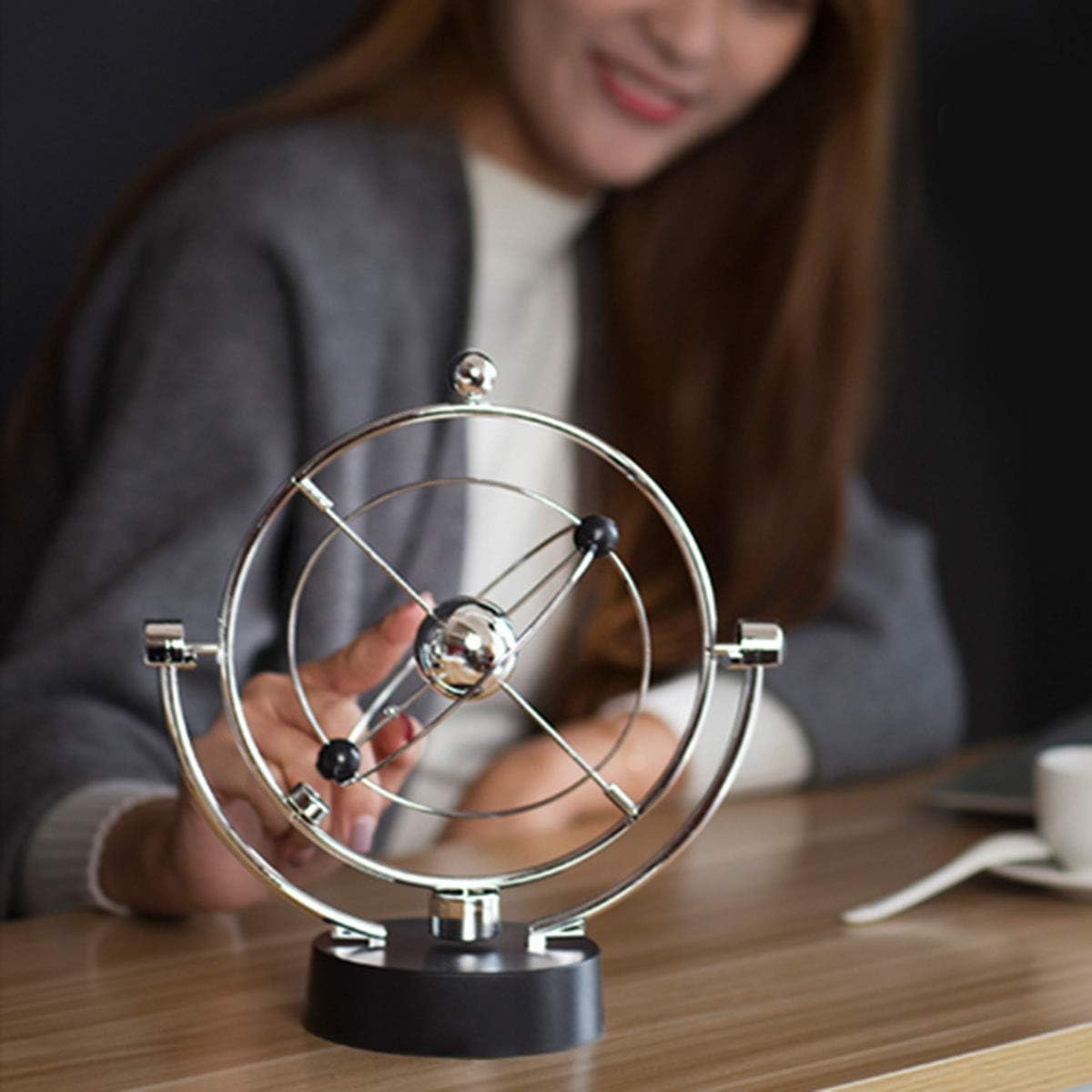 Pendule de Bureau Rotatif