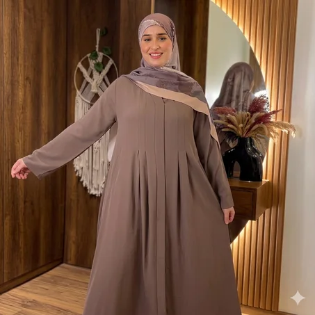 قمة الأناقة المحتشمة بتصميم "البليسيه" الناعم✨