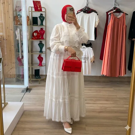 فستان الأميرة تجمع بين الرقة والفخامة 🤍
