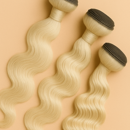 Platinum Blonde Hair Extension
