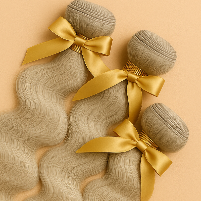 Ash Blonde Hair Extension