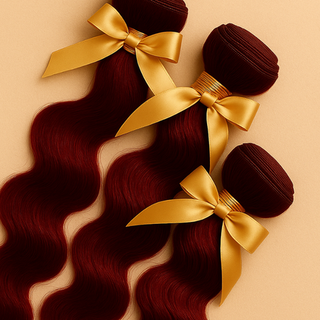 Burgundy Hair Extension