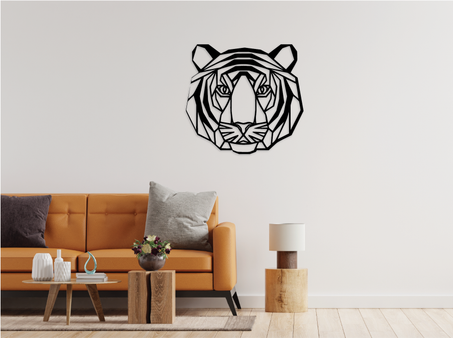 visage de tigre