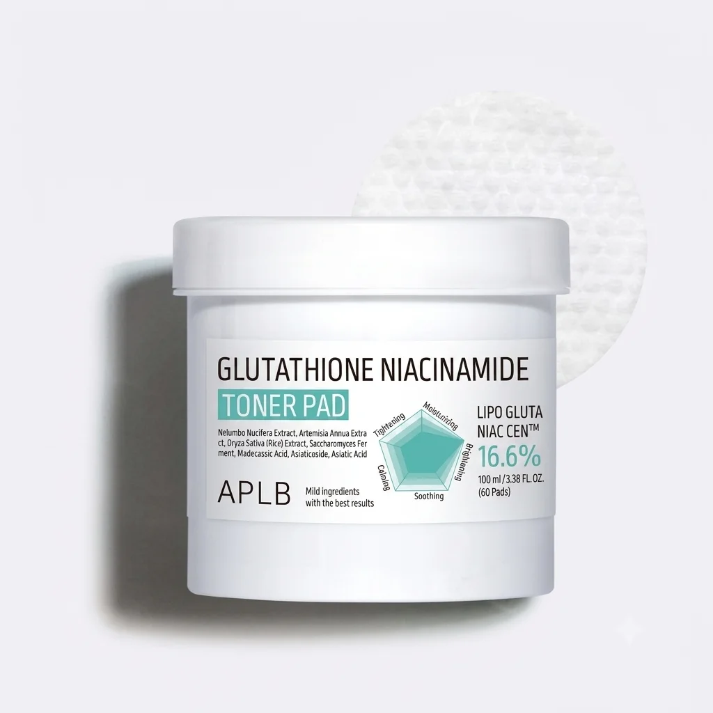APLB - GLUTATHIONE NIACINAMIDE TONER PAD 60 PADS