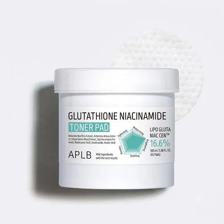APLB - GLUTATHIONE NIACINAMIDE TONER PAD 60 PADS