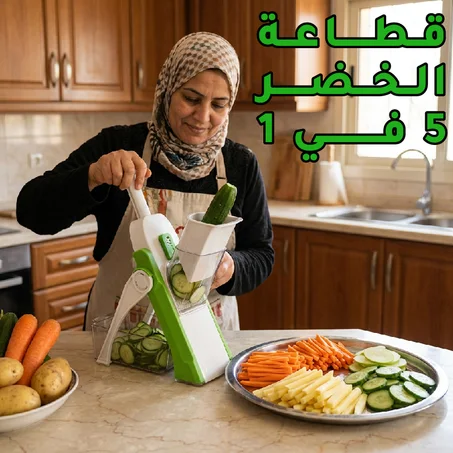 قطاعة الخضر 5 في 1