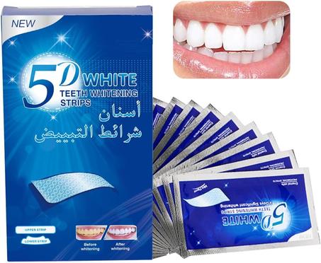 شرائط تبييض الأسنان