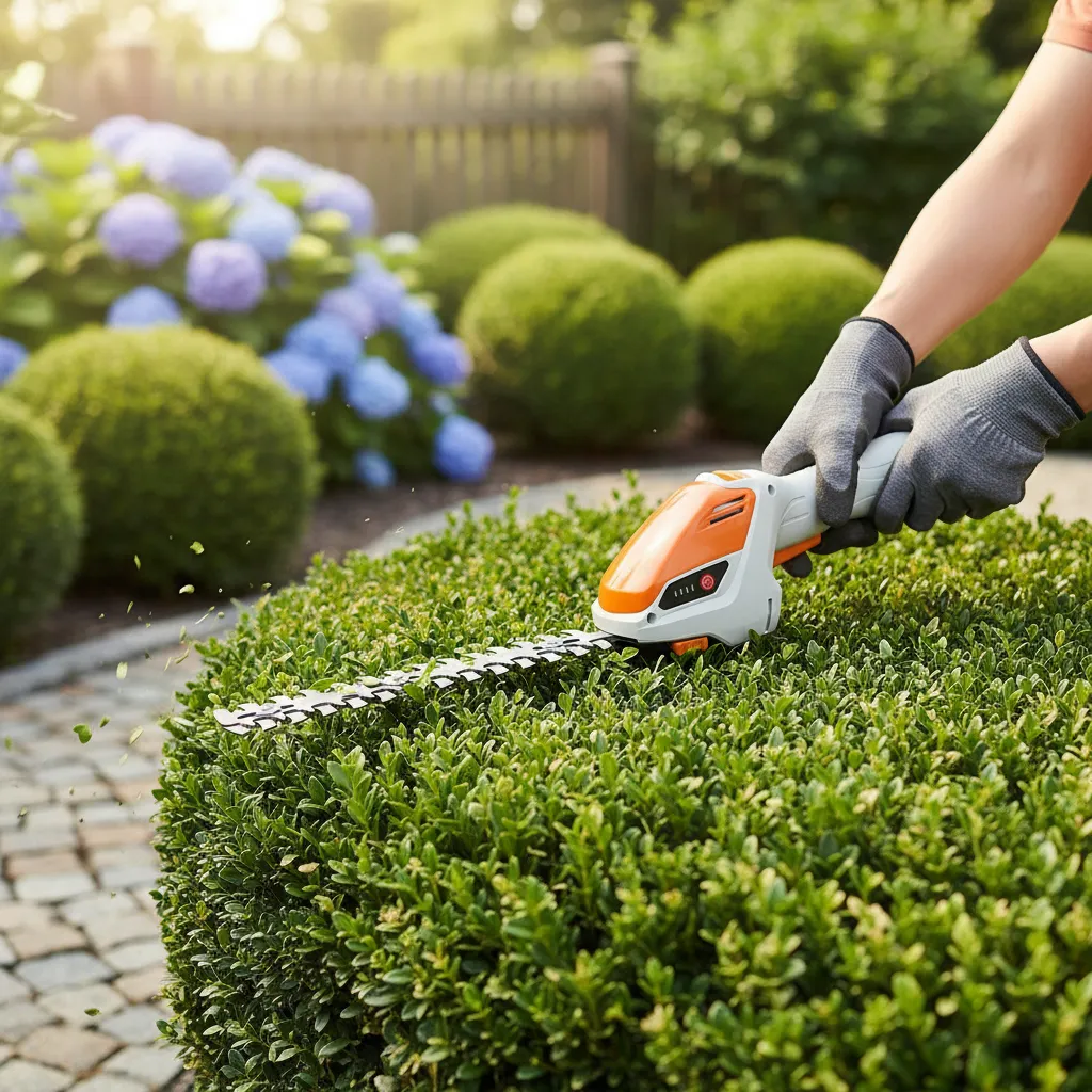 أداة تقليم مبتكرة مع بطارية قابلة للشحن