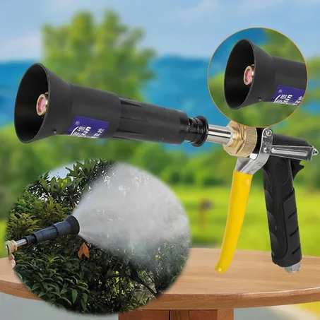 رشاش حديقة محمول عالي الضغط مع رأس قابل للتعديل