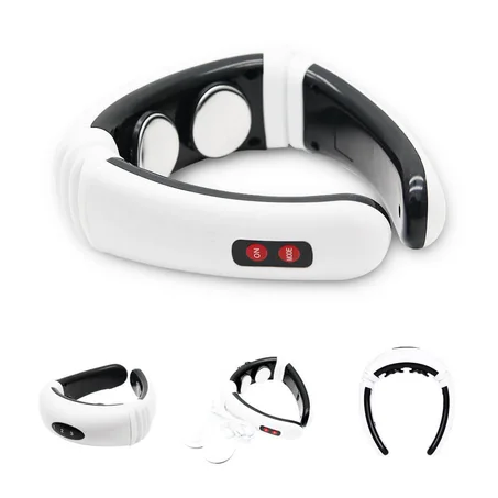 Neck Massager  جهاز تدليك الرقبة للعلاج بالنبض الكهربائي