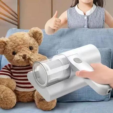 مكنسة كهربائية لإزالة العث والغبار من السرير