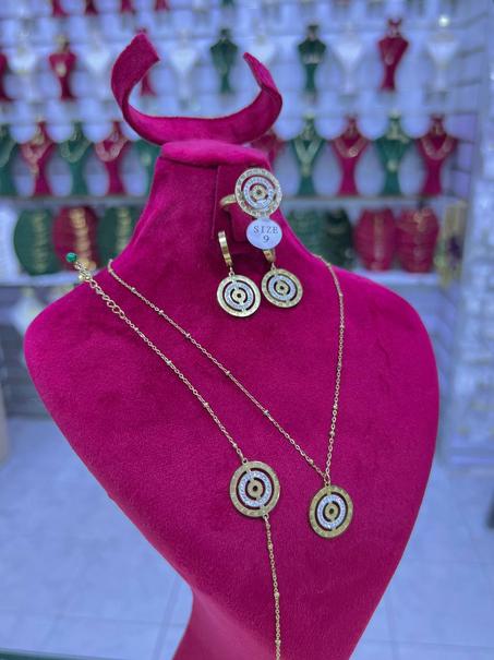 Ensemble en acier inoxydable pour femmes