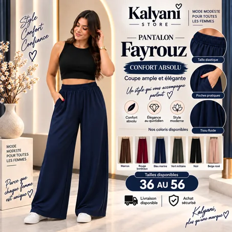 Pantalon Femme Fayrouz