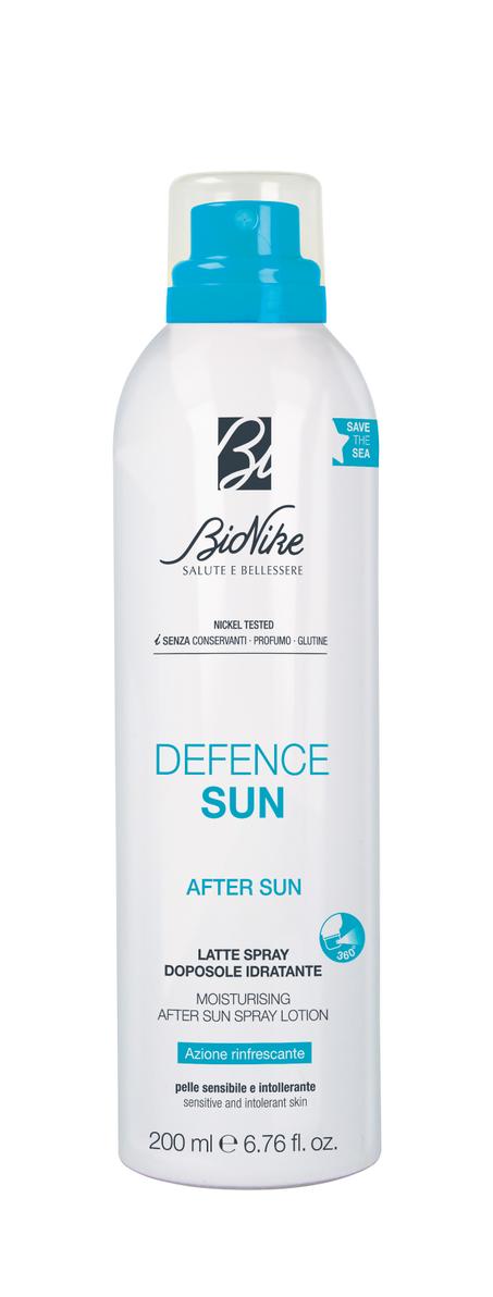 Spray lotion après-soleil hydratant -  à effet rafraîchissant pour peaux sensibles - DEFENCE SUN - BioNike