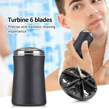 ماكينة حلاقة كهربائية صغيرة محمولة مع شاحن USB