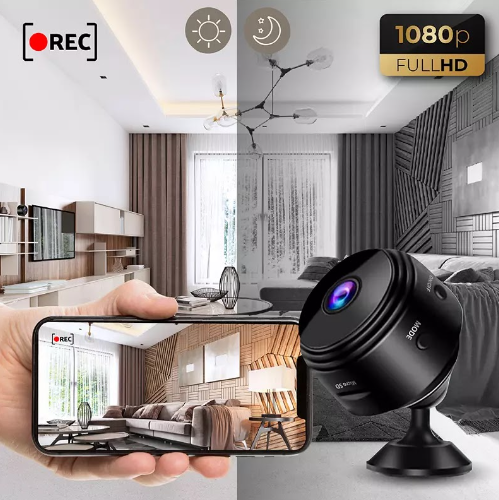 كاميرا واي فاي ميني بدقة HD 1080P