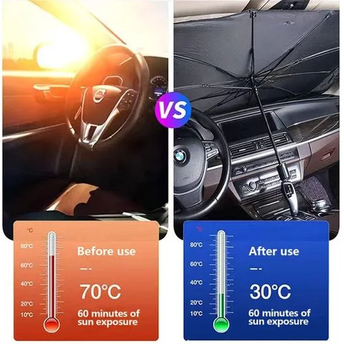🚗 مظلة الحماية من الشمس للسيارة ☀️