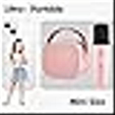 الة كاريوكي للاطفال من واي ال ال، مكبر صوت بلوتوث محمول مع ميكروفون لاسلكي، هدايا العاب الاطفال للبنات بعمر 4 و5 و6 و7 و8 و9 و10 سنوات فما فوق (زهري فاتح)