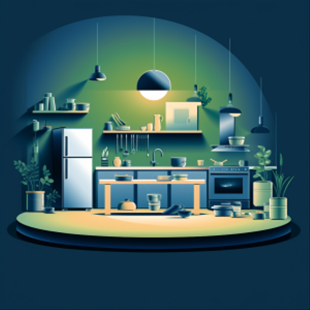 البيت والمطبخ