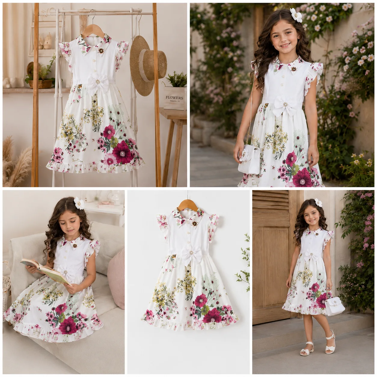 👗 فستان يسرق الأنظار من أول نظرة💖 جديد الموسم للبنات