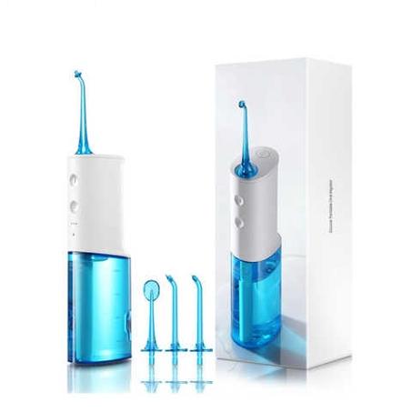 جهاز تنظيف الاسنان بالماء اللاسلكي